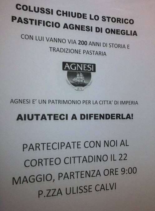 Agnesi manifestazione