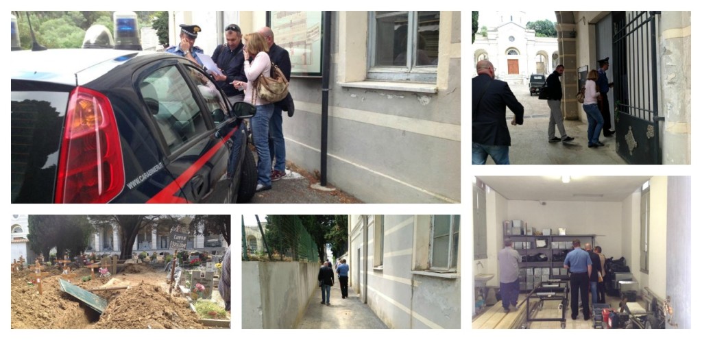 collage cimitero
