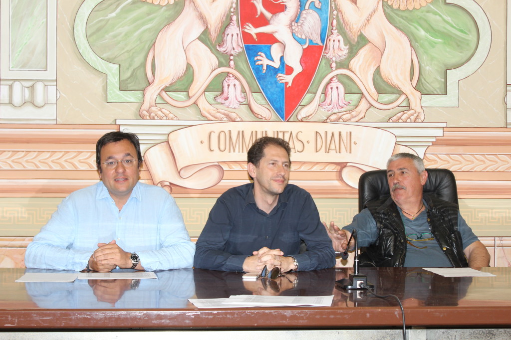 Da sinistra: Davide Carpano, Cristiano Za Garibaldi e Giacomo Chiappori