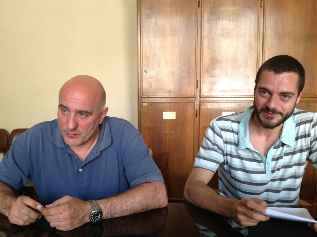 Da sinistra: Gian Franco Grosso e Mauro Servalli