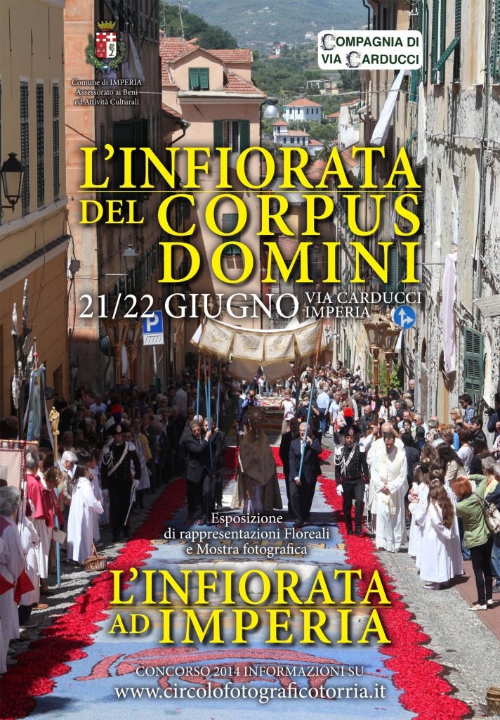 locandina infiorata imperia