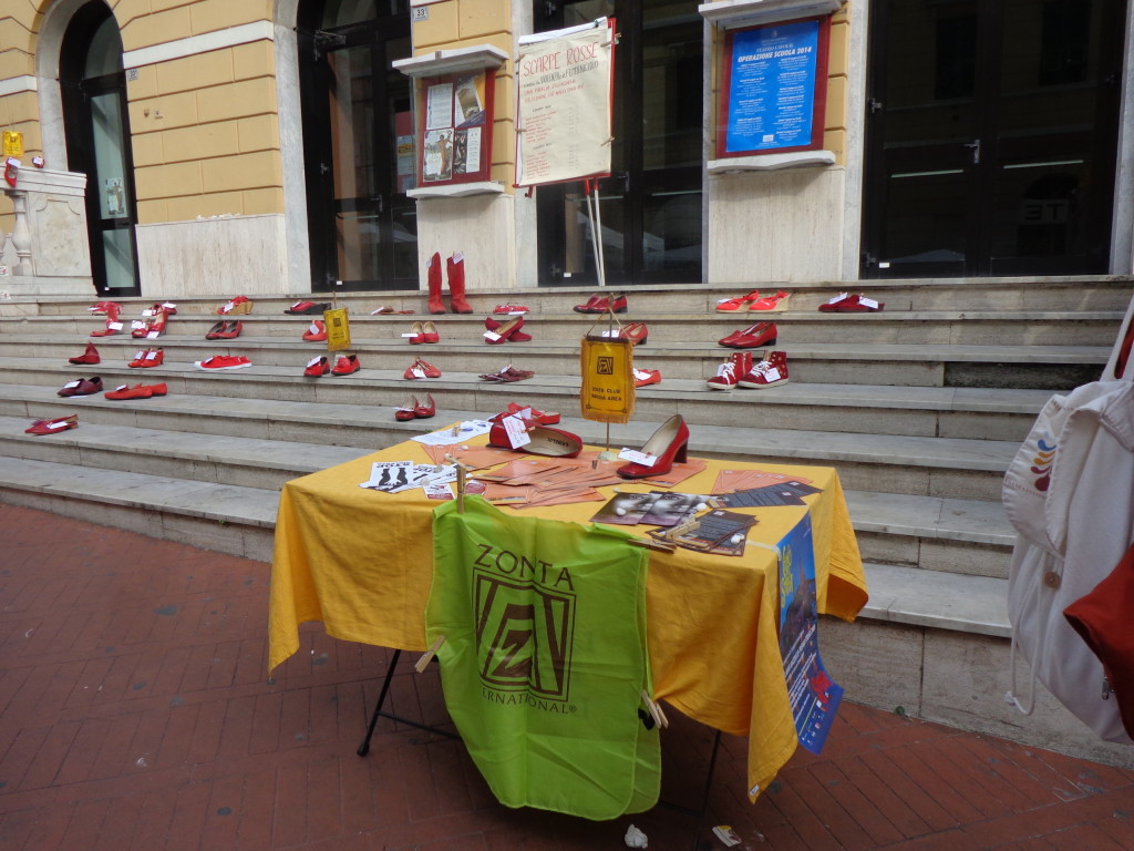 zonta club scarpe rosse