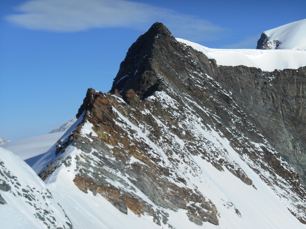 Lo sviluppo della cresta del Feekopf
