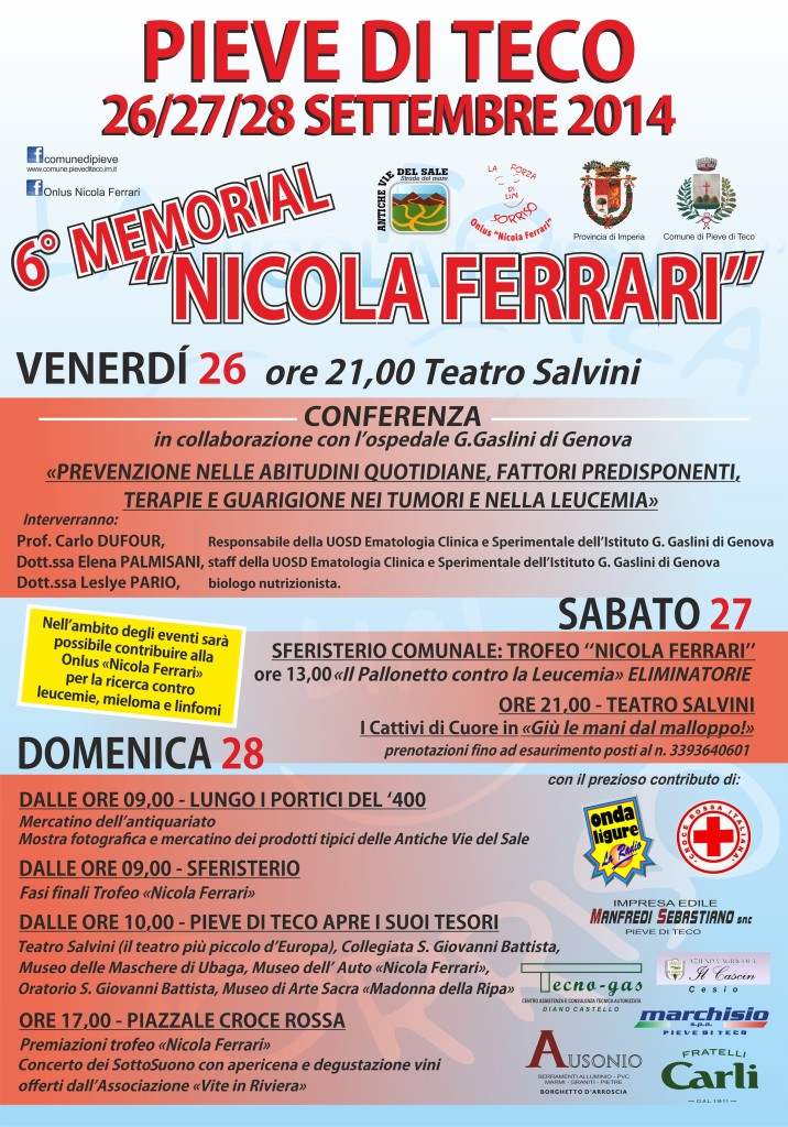 VI MEMORIAL NICOLA FERRARI