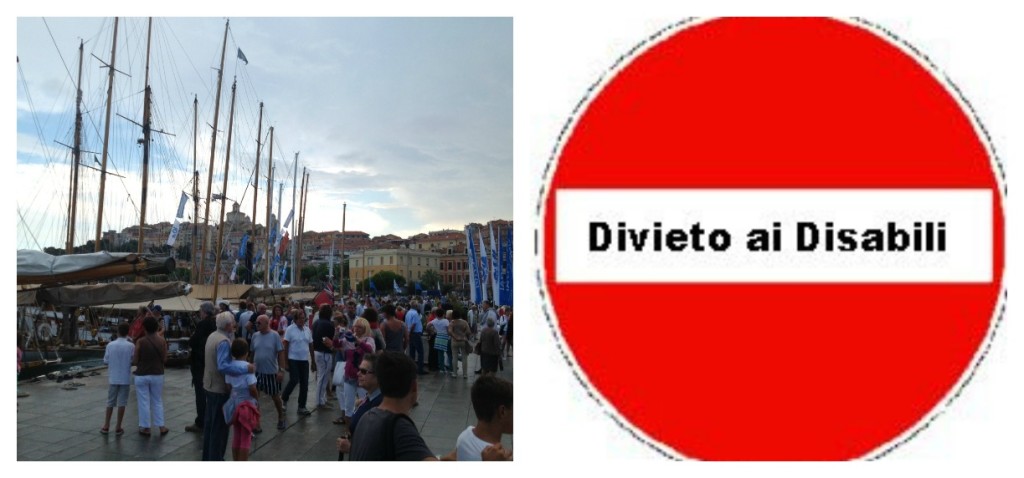 collage disabili vele
