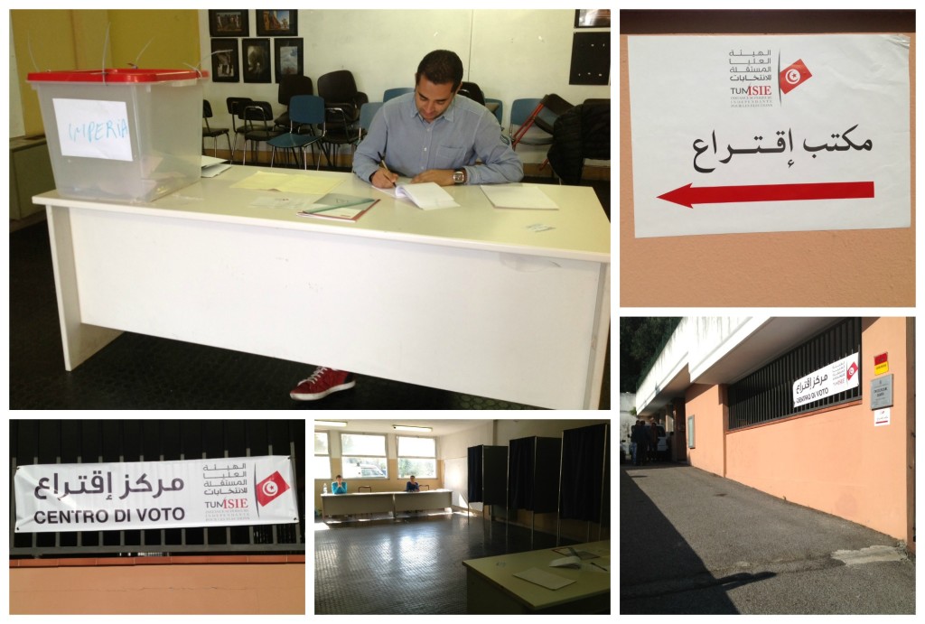 collage elezioni tunisia