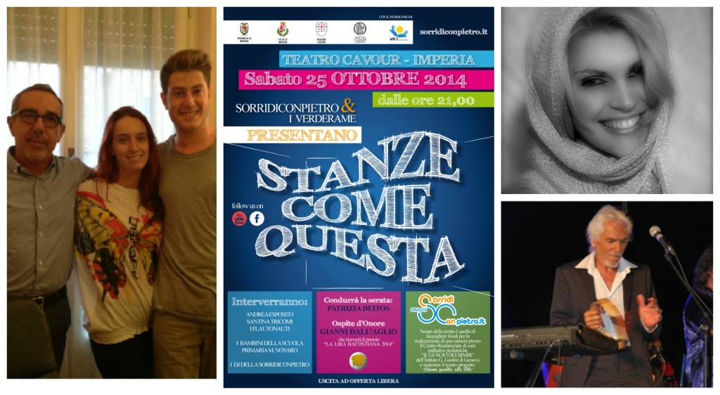 collage sorridi con pietro