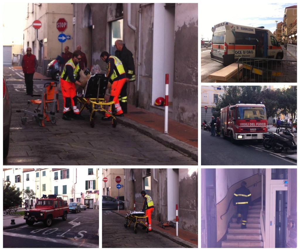 collage soccorso anziana