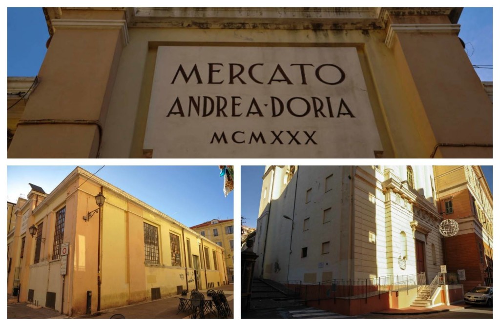 collage mercato coperto