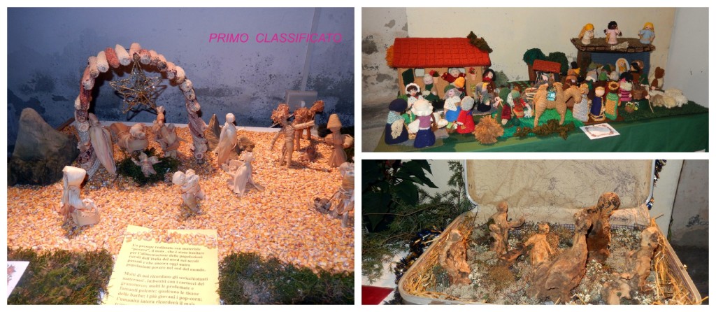 Premiazione concorso presepi collage