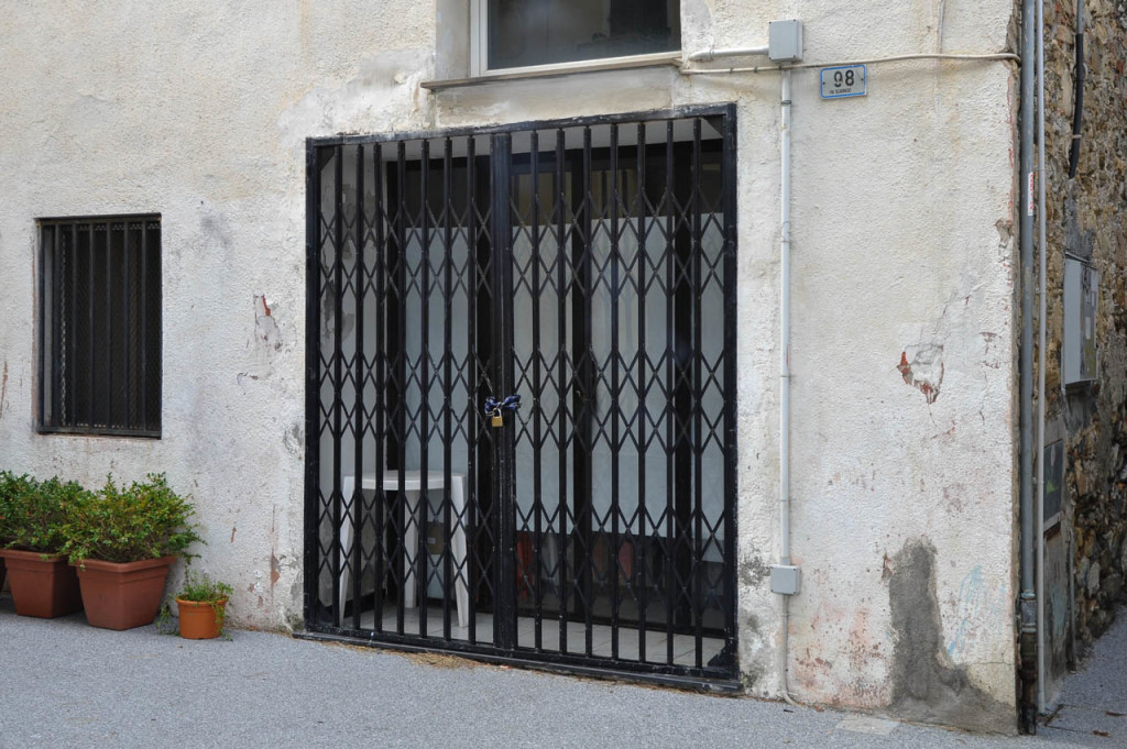 L'attuale sede del laboratorio dove si trasferirà la gelateria