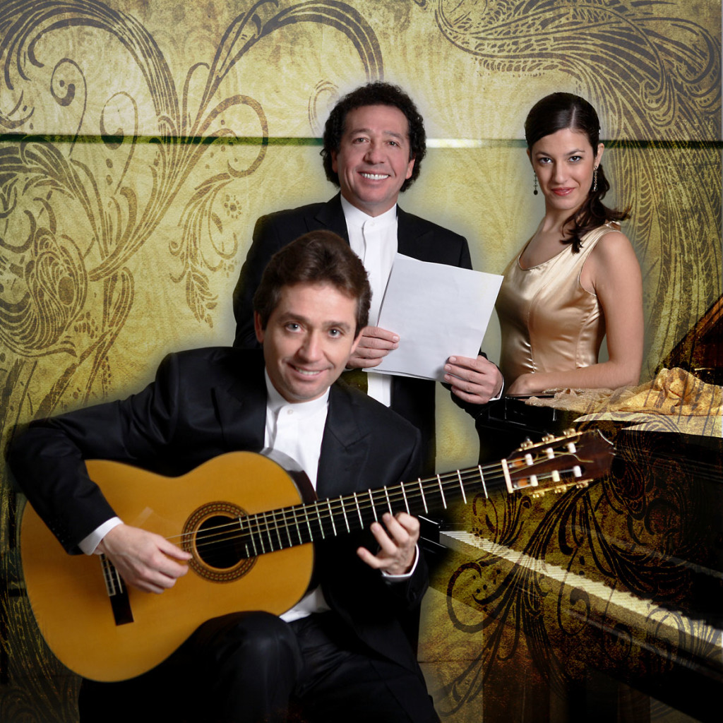 José Manuel e Francisco Cuenca con Raquel Parilla Sánchez
