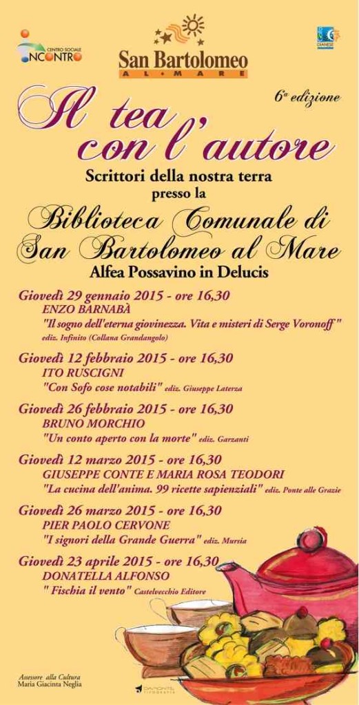 Tea con l'Autore 2015