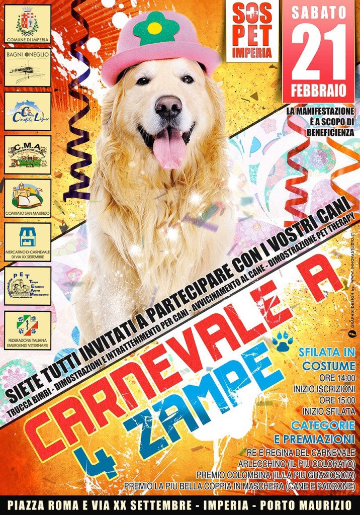 carnevale a 4 zampe