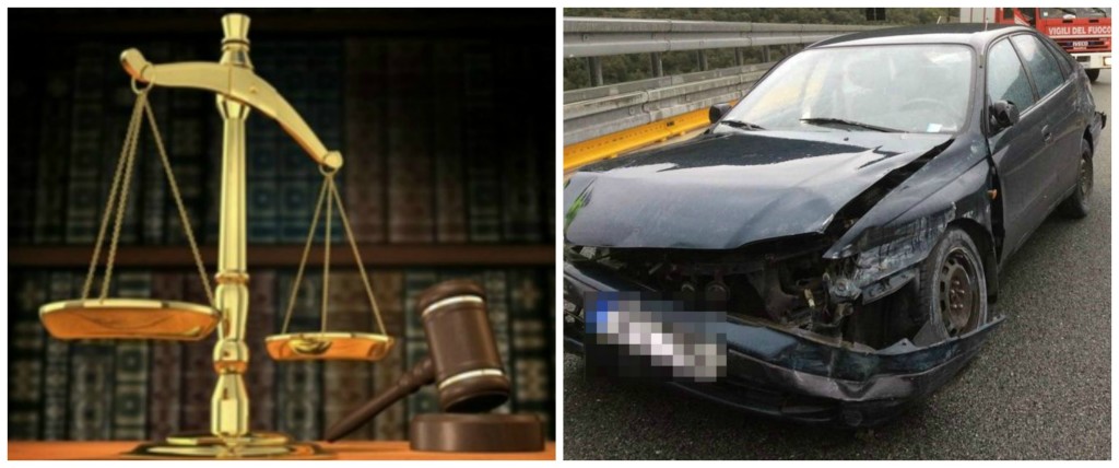 collage legge incidente