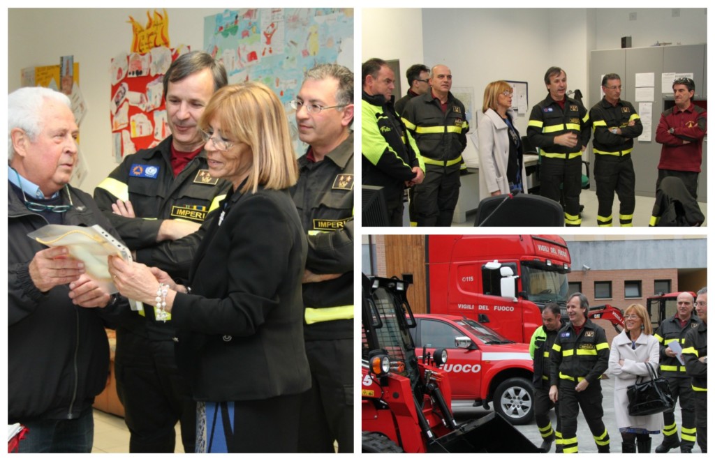 collage visita prefetto logate