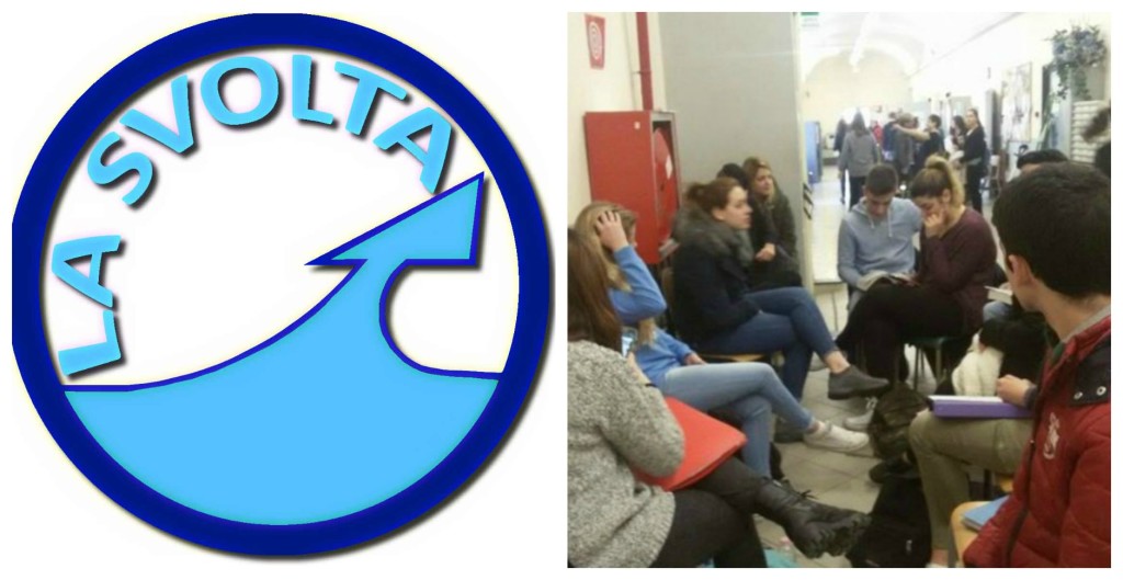 la svolta_ collage scuola