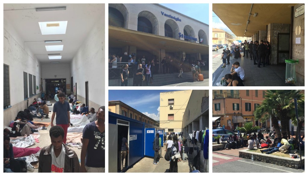 collage stazione ventimiglia