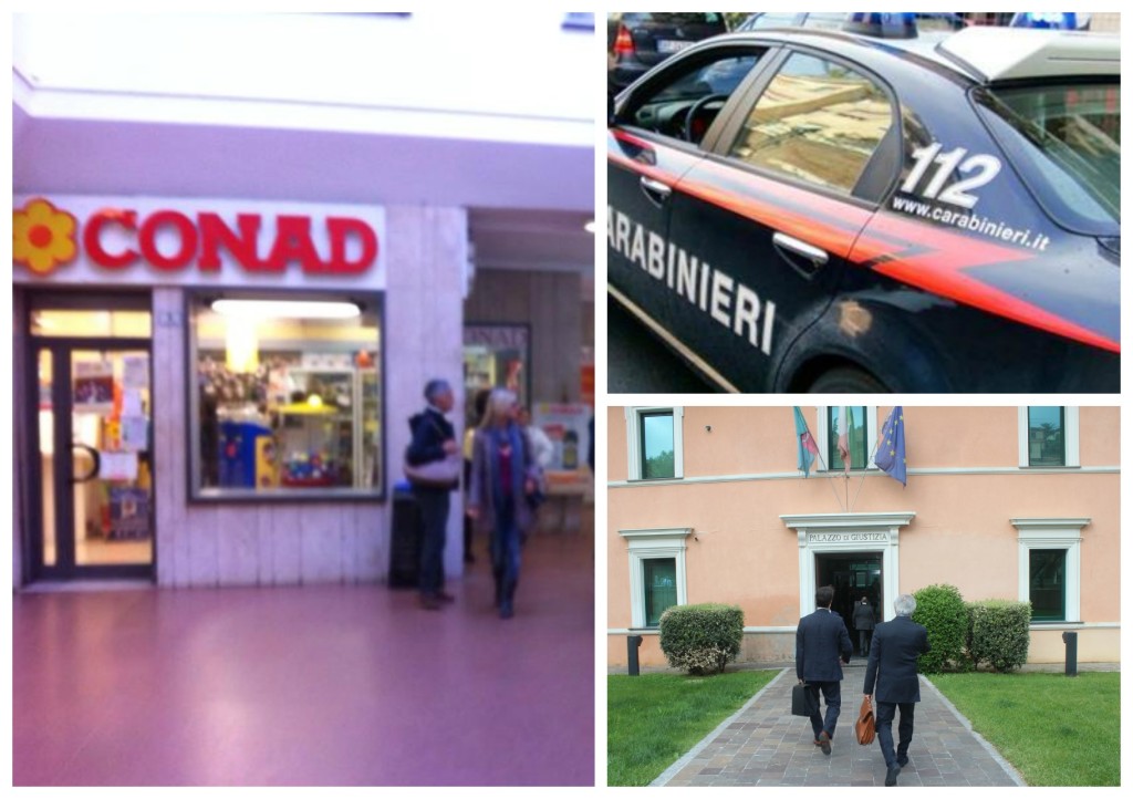conad carabinieri tribunale
