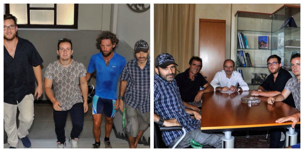 Collage skate park incontro