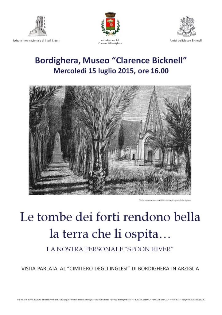IISL Visita Cimitero Inglesi Arziglia 15 luglio 2015