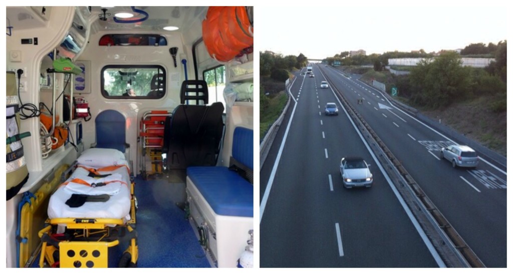 ambulanza autodstrada
