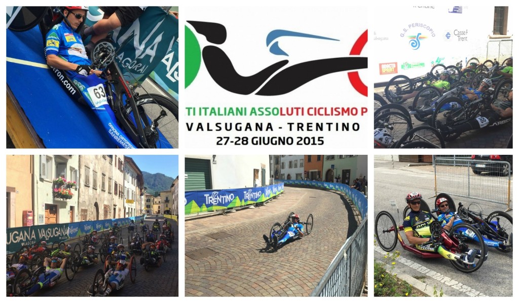 collage handbike trentino