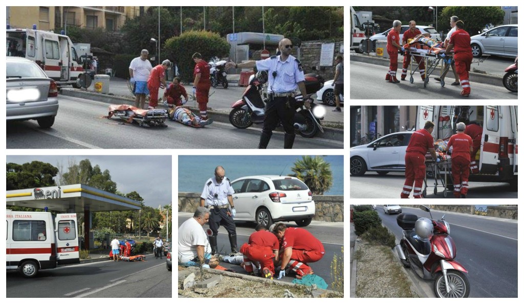 collage incidente 28 luglio