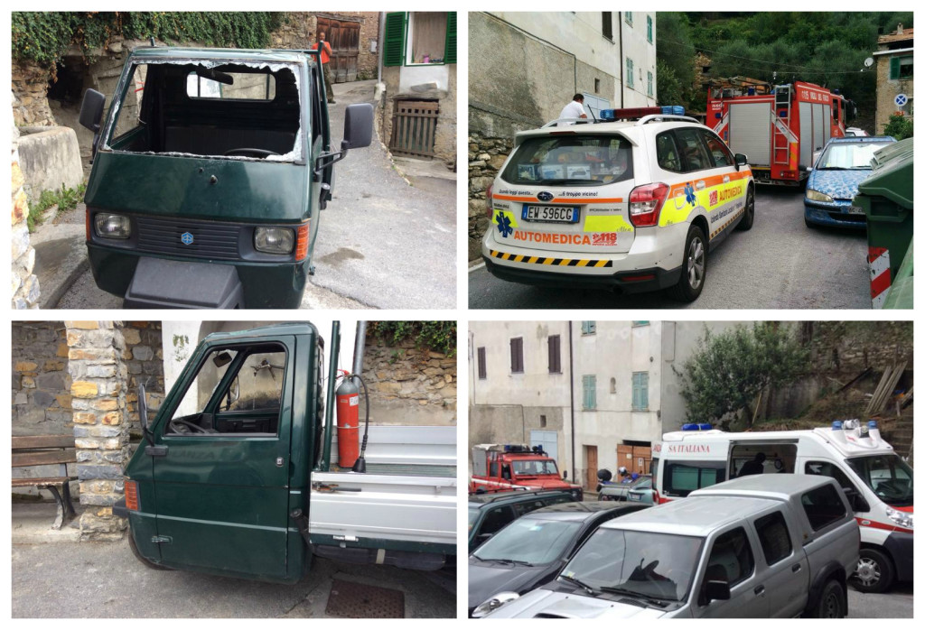 collage incidente 87