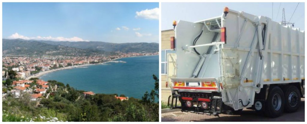 collage rifiuti