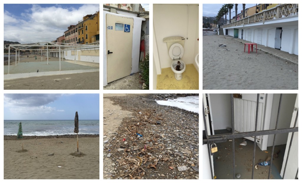collage spiaggia al prino
