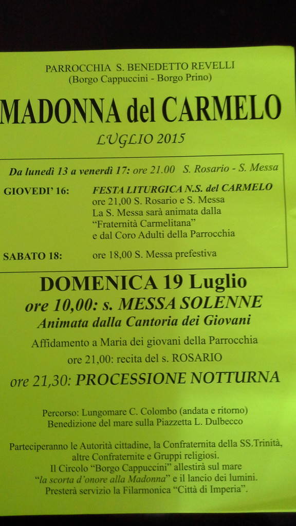 madonna del carmelo