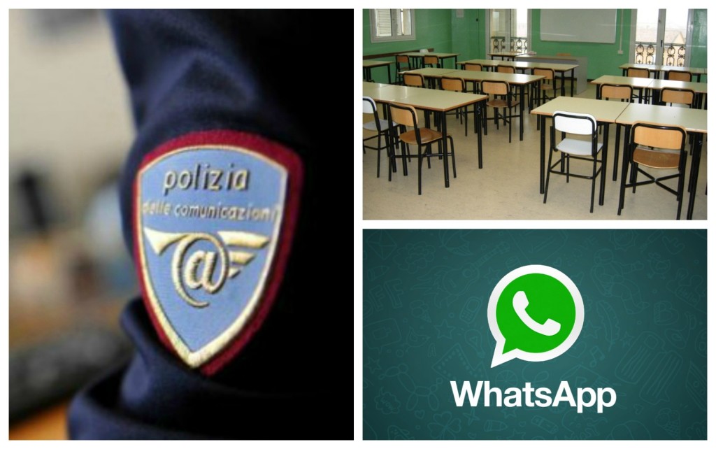 polizia postale scuola whatsapp