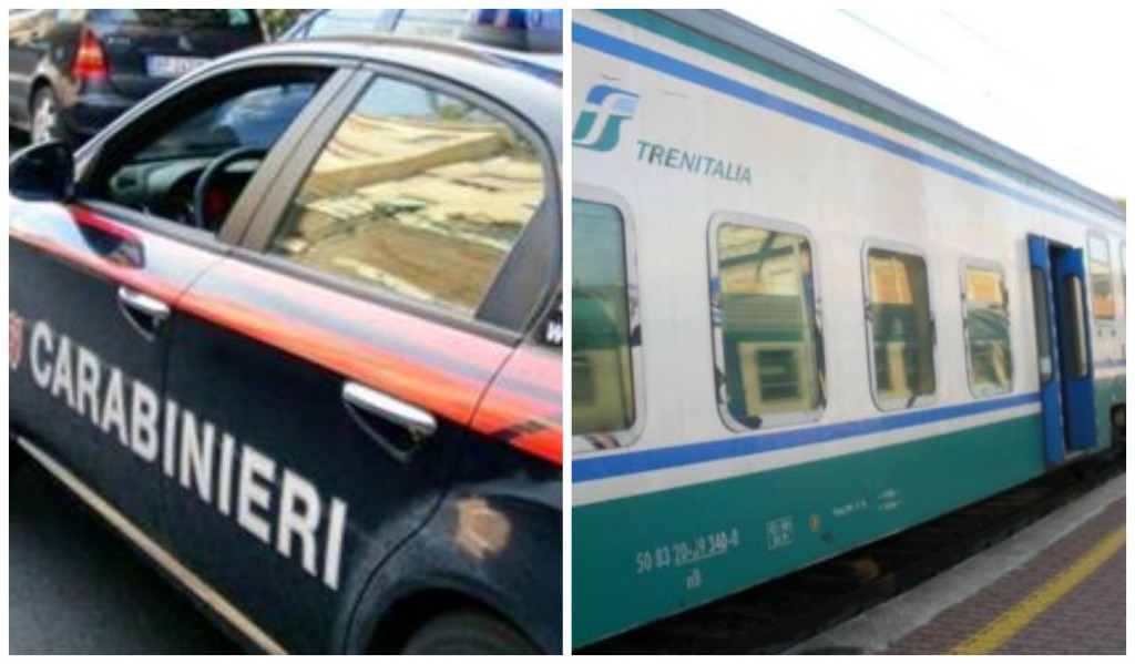 Carabinieri treno