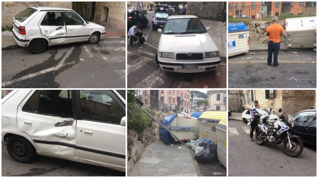 collage auto bidone