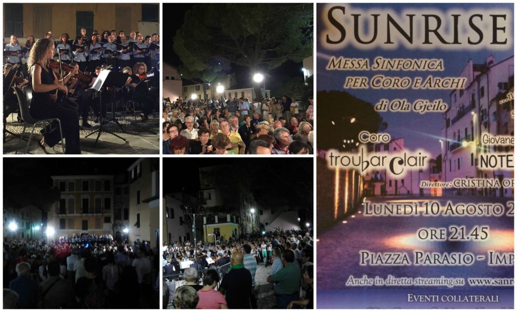 collage sunrise successo