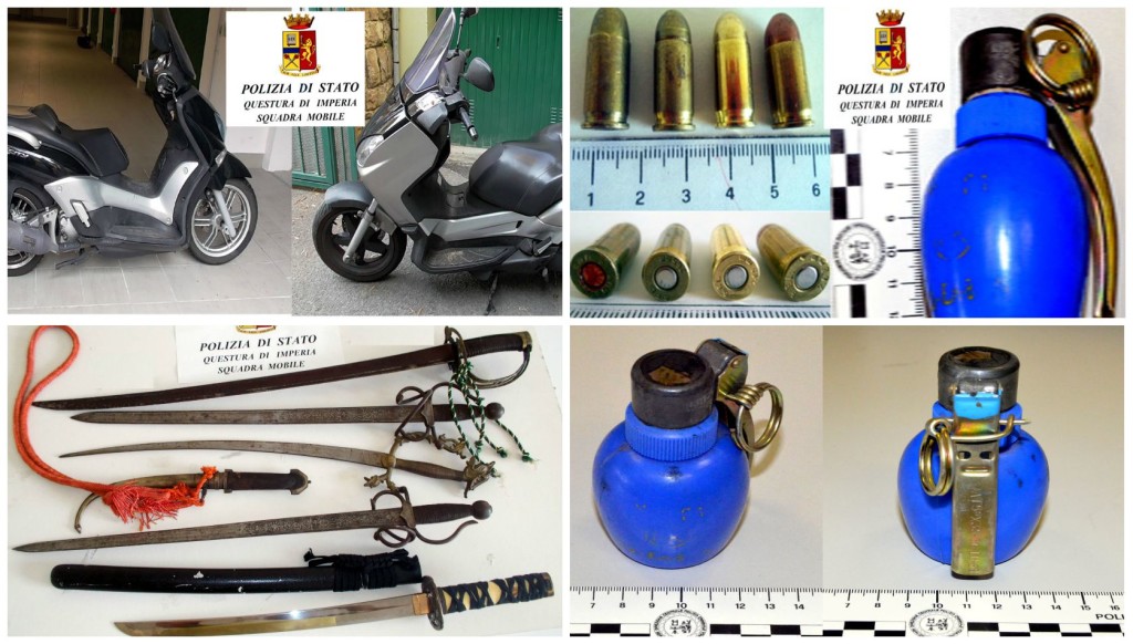 Collage polizia di stato