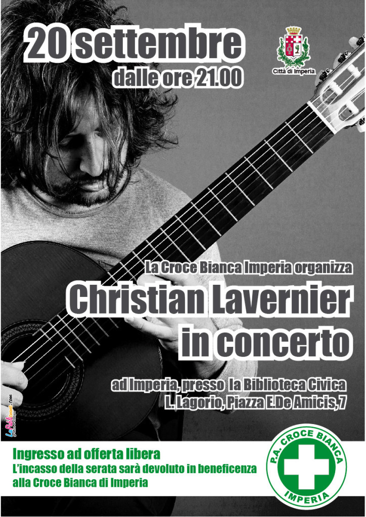 Locandina Lavernier in Concerto