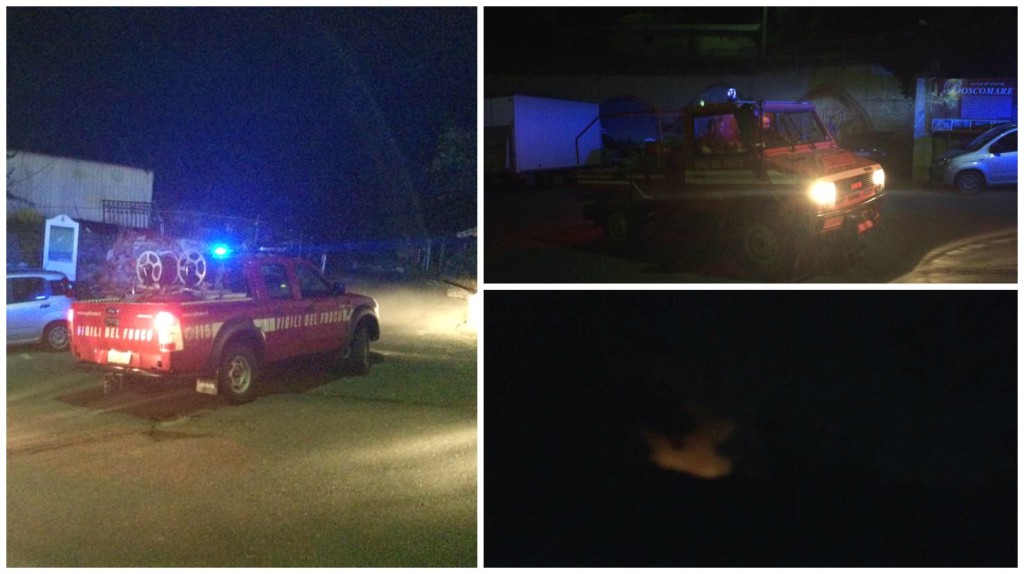collage incendio 1 settembre