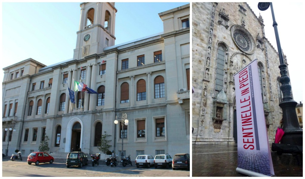 comune sentinelle in piedi