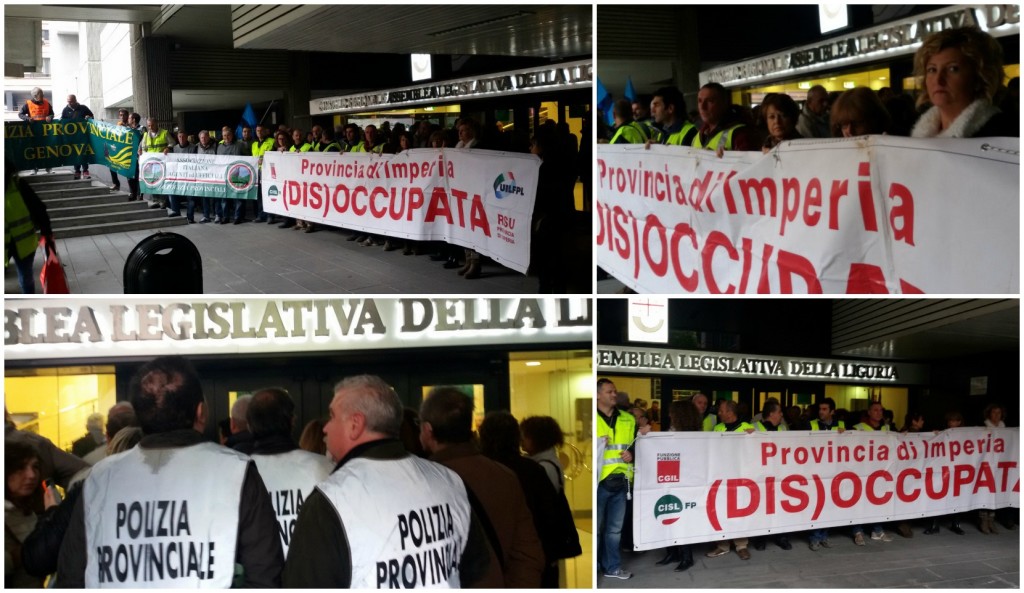 dipendenti provincia a genova