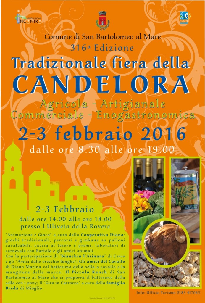 Locandina Candelora 2016