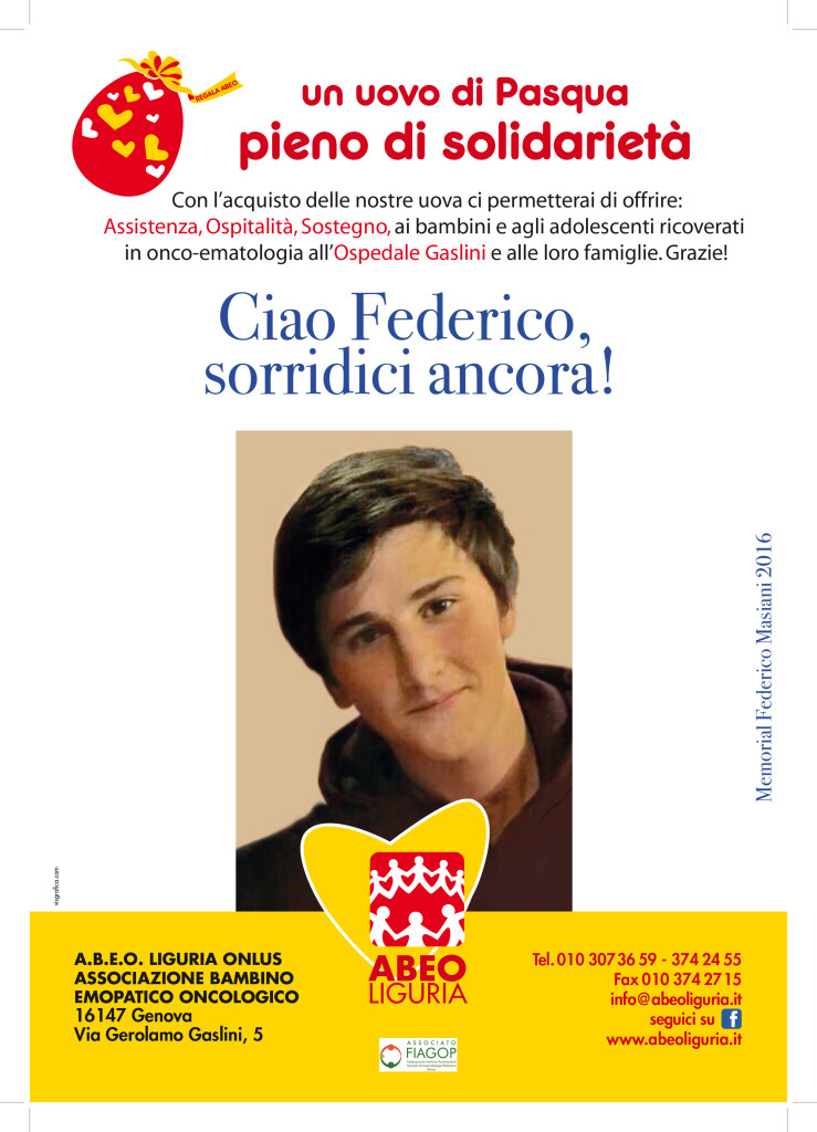 Locandina Pasqua Federico Masiani