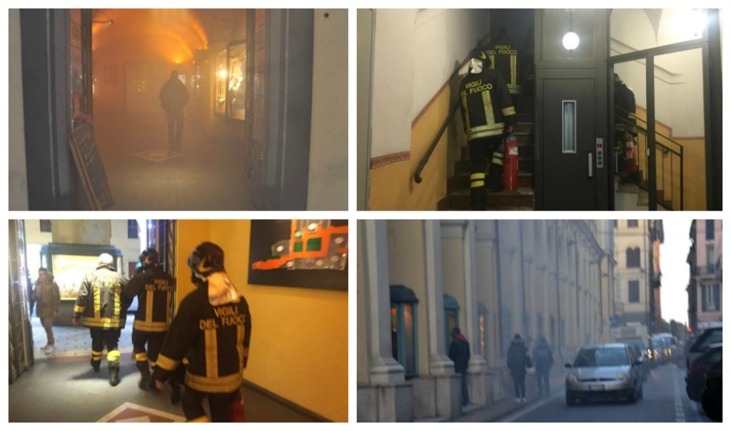 VIGILI DEL FUOCO GALLERIA DEGLI ORTI