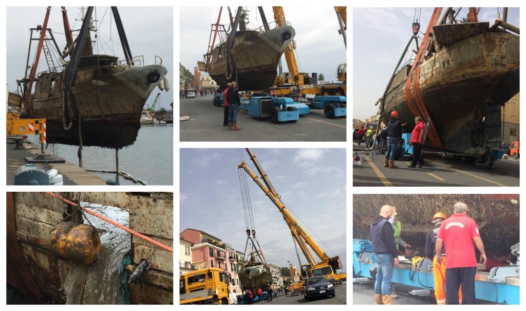 Collage_fuori acqua_peschereccio