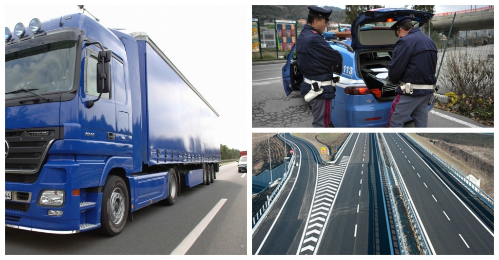 Autostrada camion