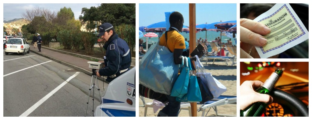 Collage Polizia Municipale