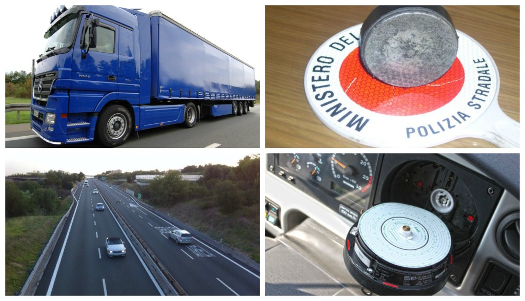 Collage camion