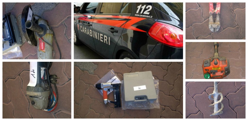 Carabinieri refurtiva