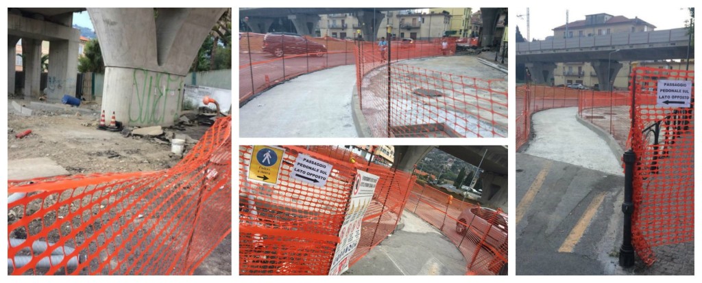 Rotonda marciapiede Castelvecchio